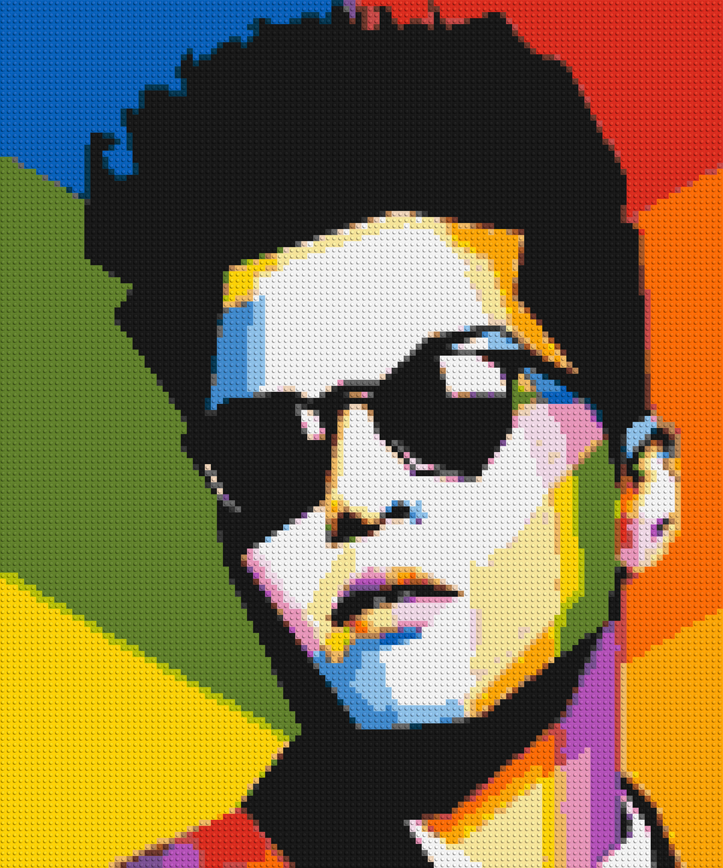 Bruno Mars - Brick Art Mosaic Kit