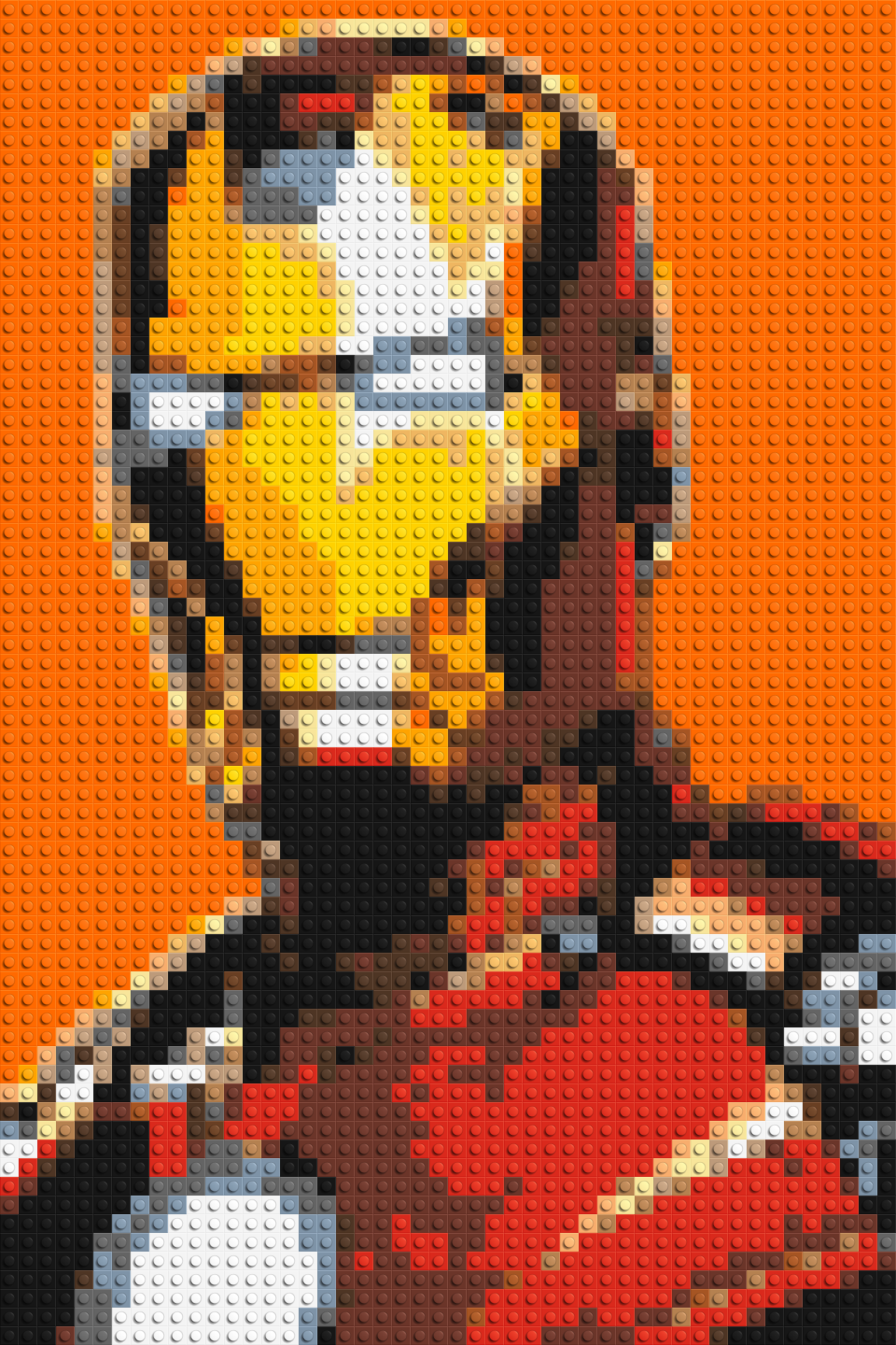 Iron Man - Brick Art Mosaic Kit