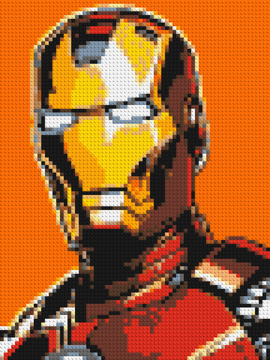 Iron Man - Brick Art Mosaic Kit
