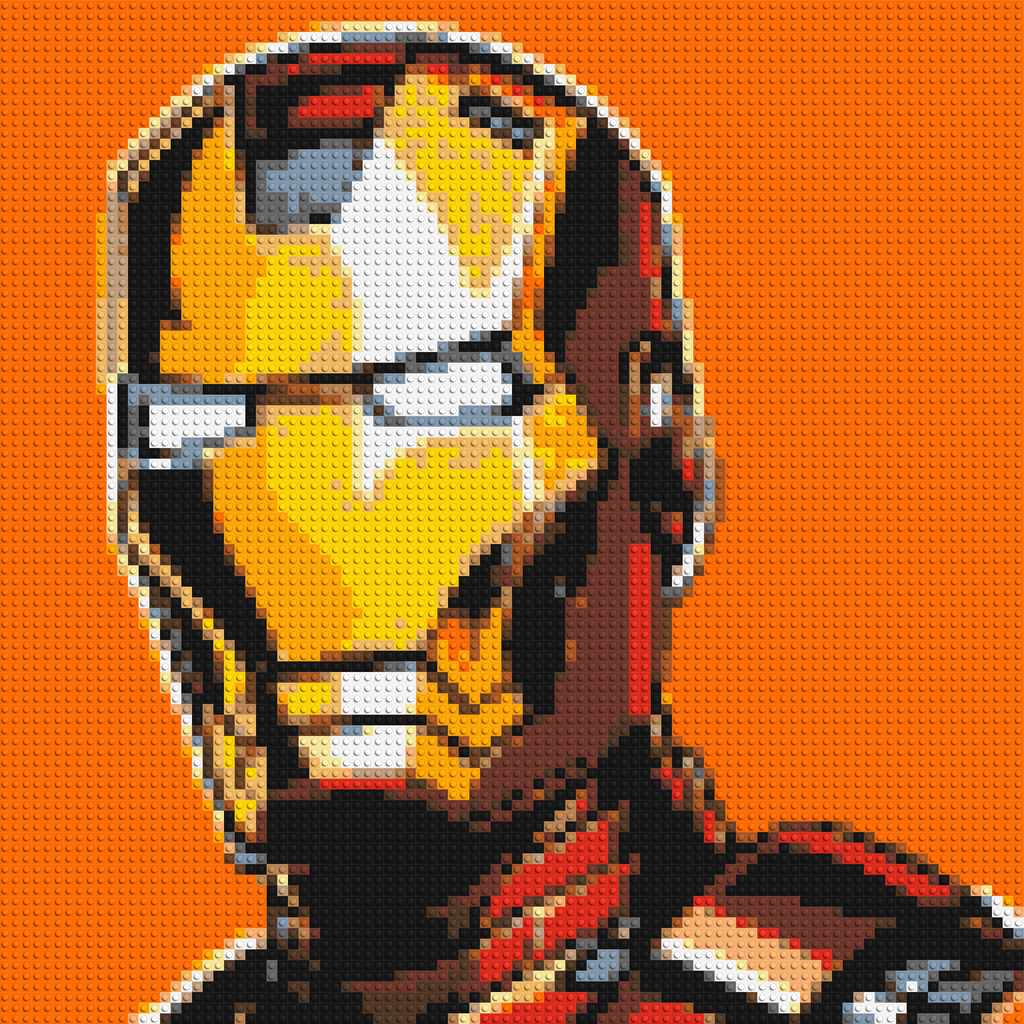 Iron Man - Brick Art Mosaic Kit