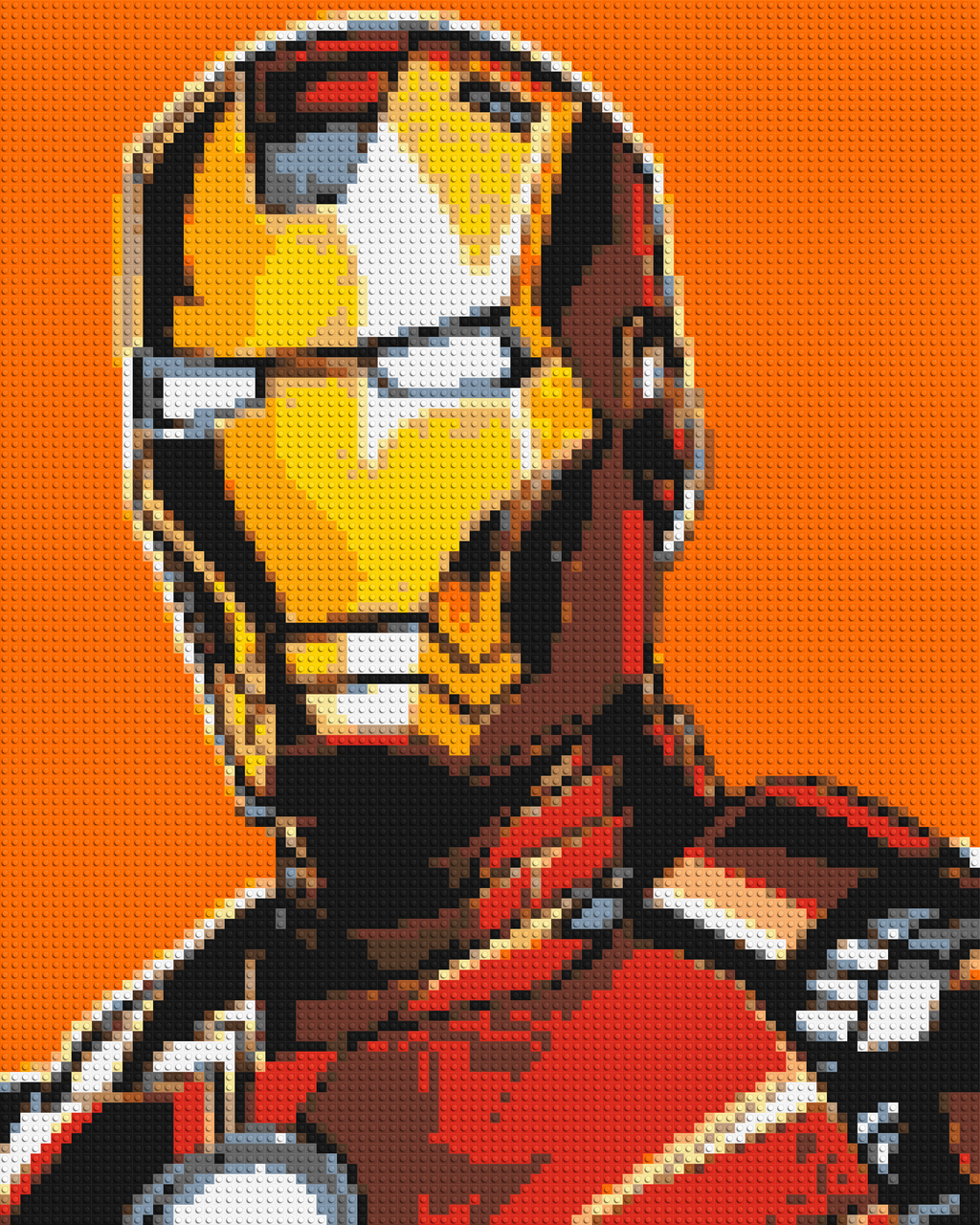 Iron Man - Brick Art Mosaic Kit