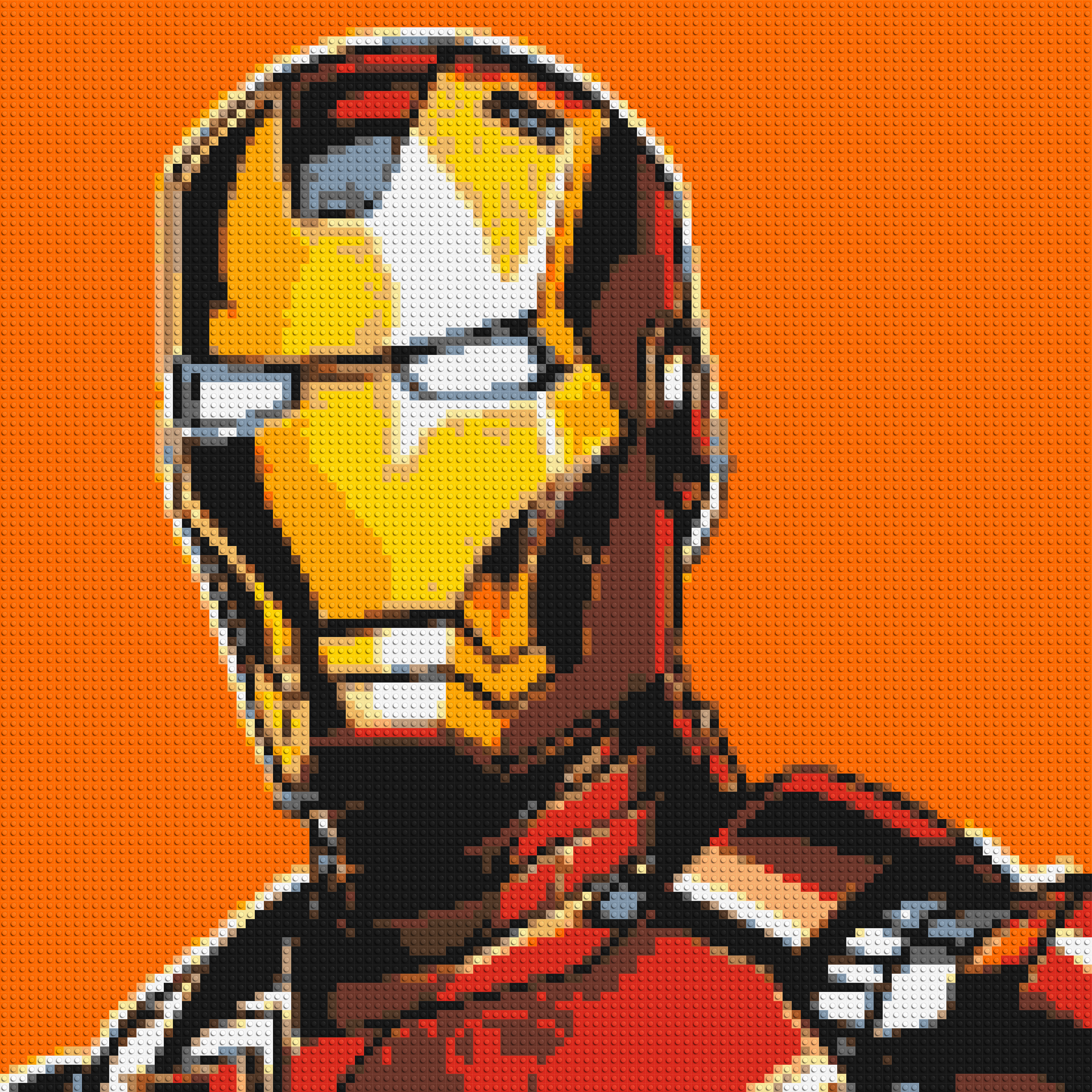 Iron Man - Brick Art Mosaic Kit