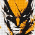 Wolverine - Brick Art Mosaic Kit