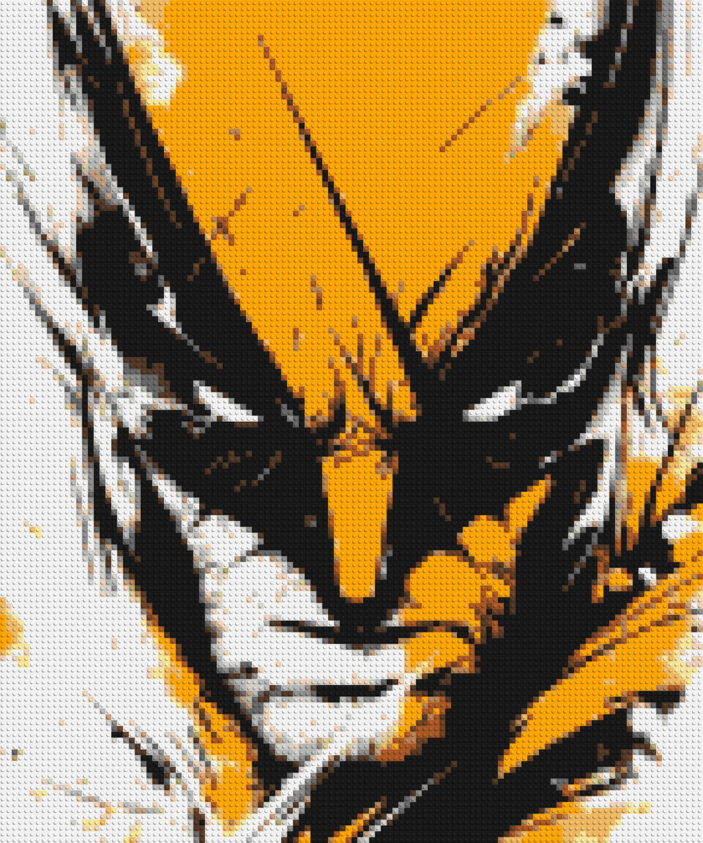 Wolverine - Brick Art Mosaic Kit