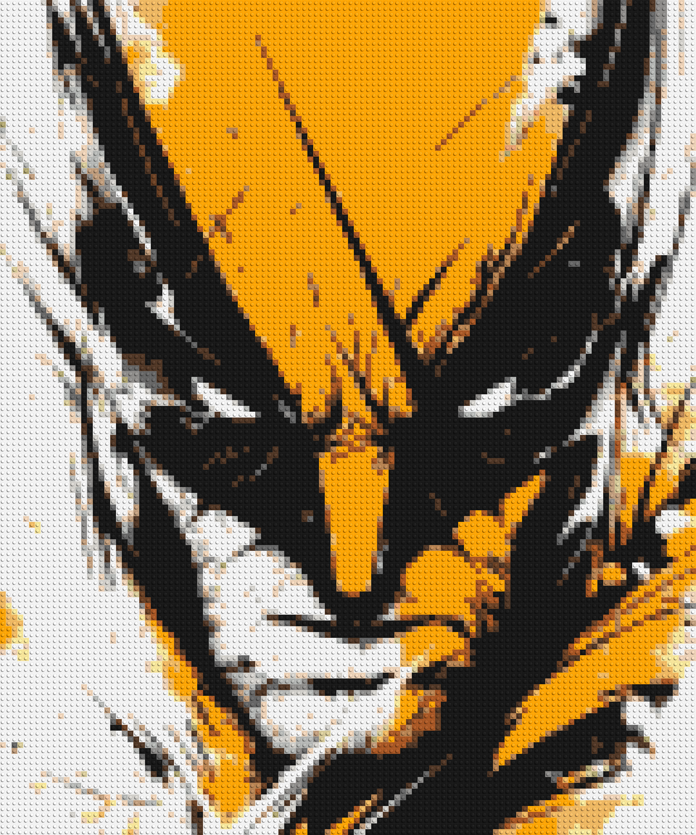 Wolverine - Brick Art Mosaic Kit