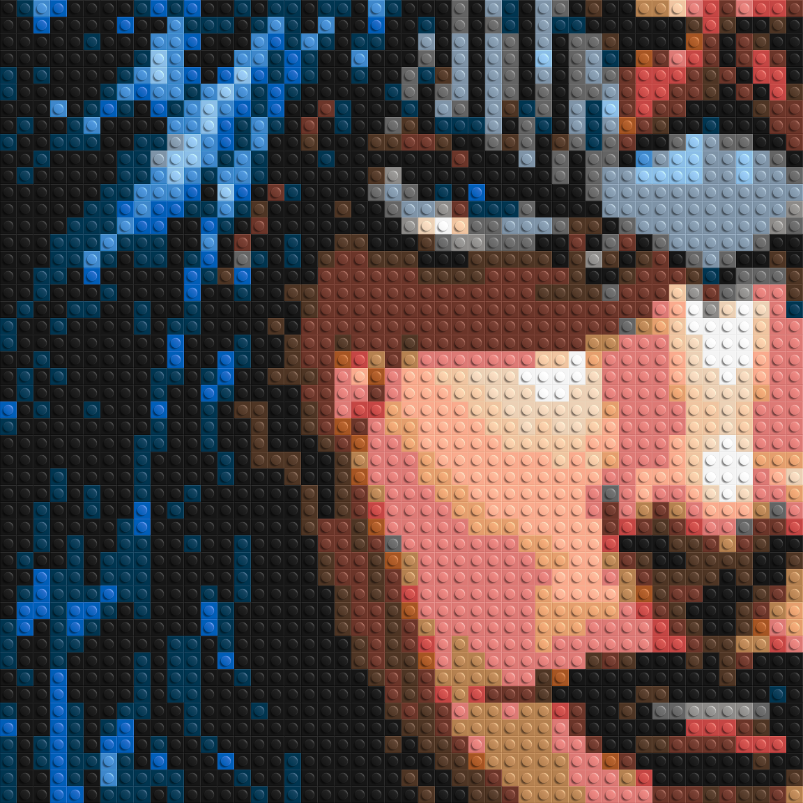 Wonder Woman - Brick Art Mosaic Kit