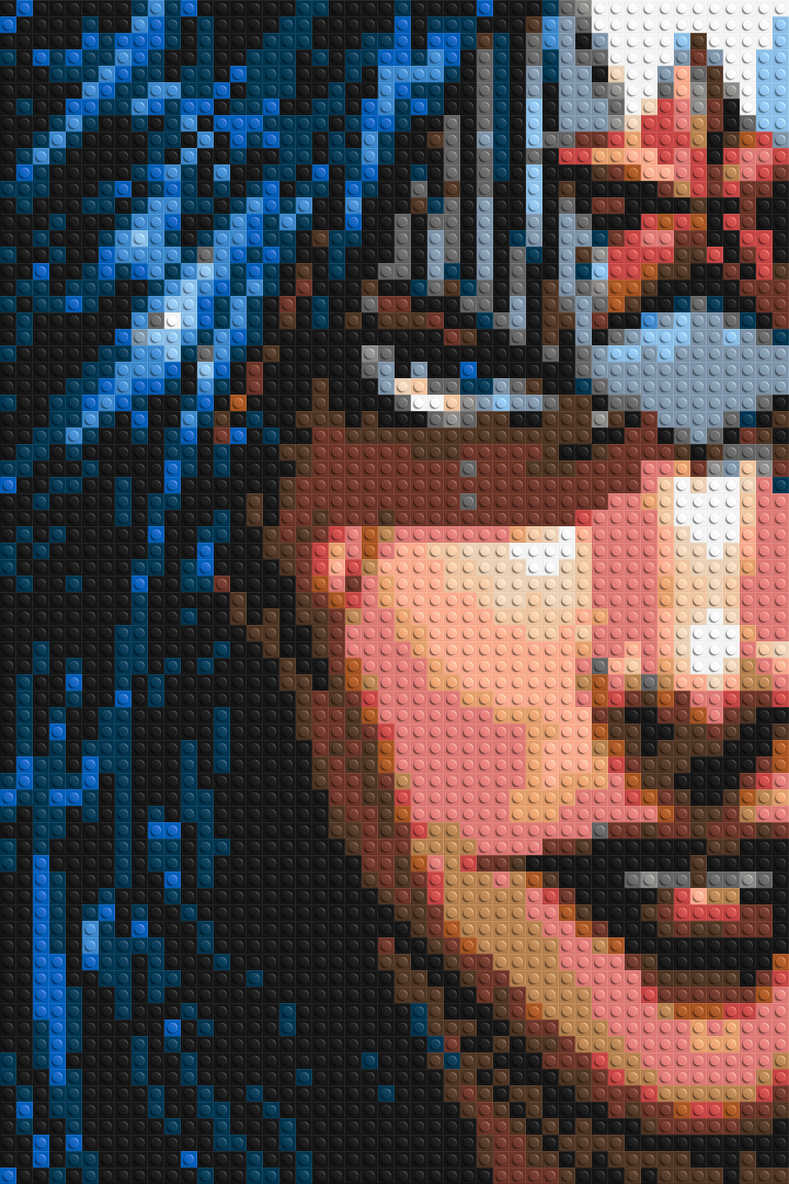Wonder Woman - Brick Art Mosaic Kit