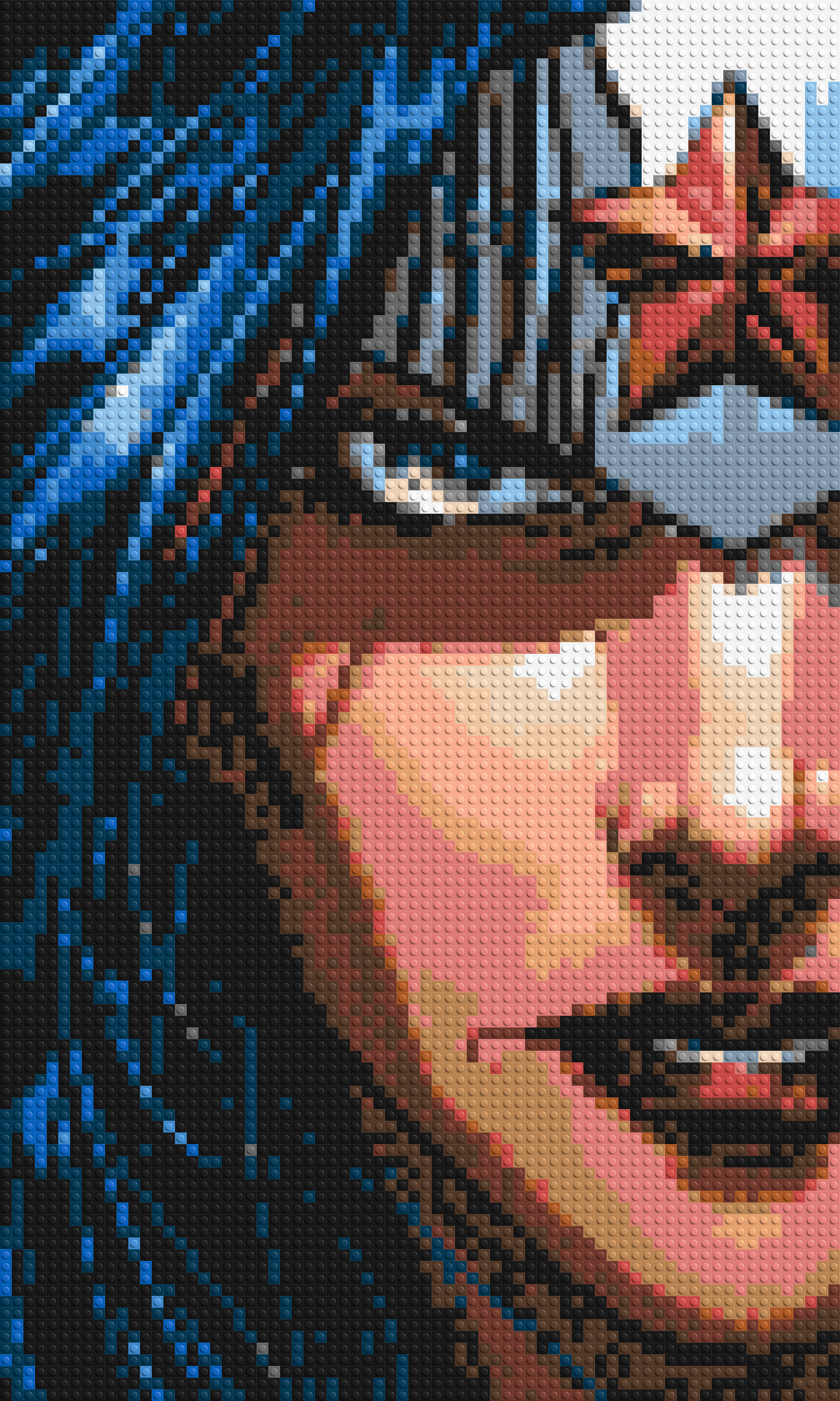 Wonder Woman - Brick Art Mosaic Kit