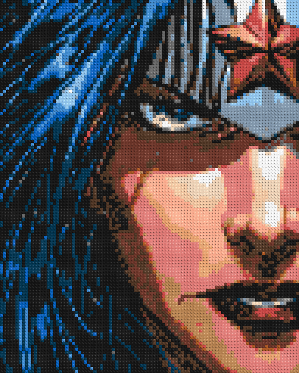 Wonder Woman - Brick Art Mosaic Kit