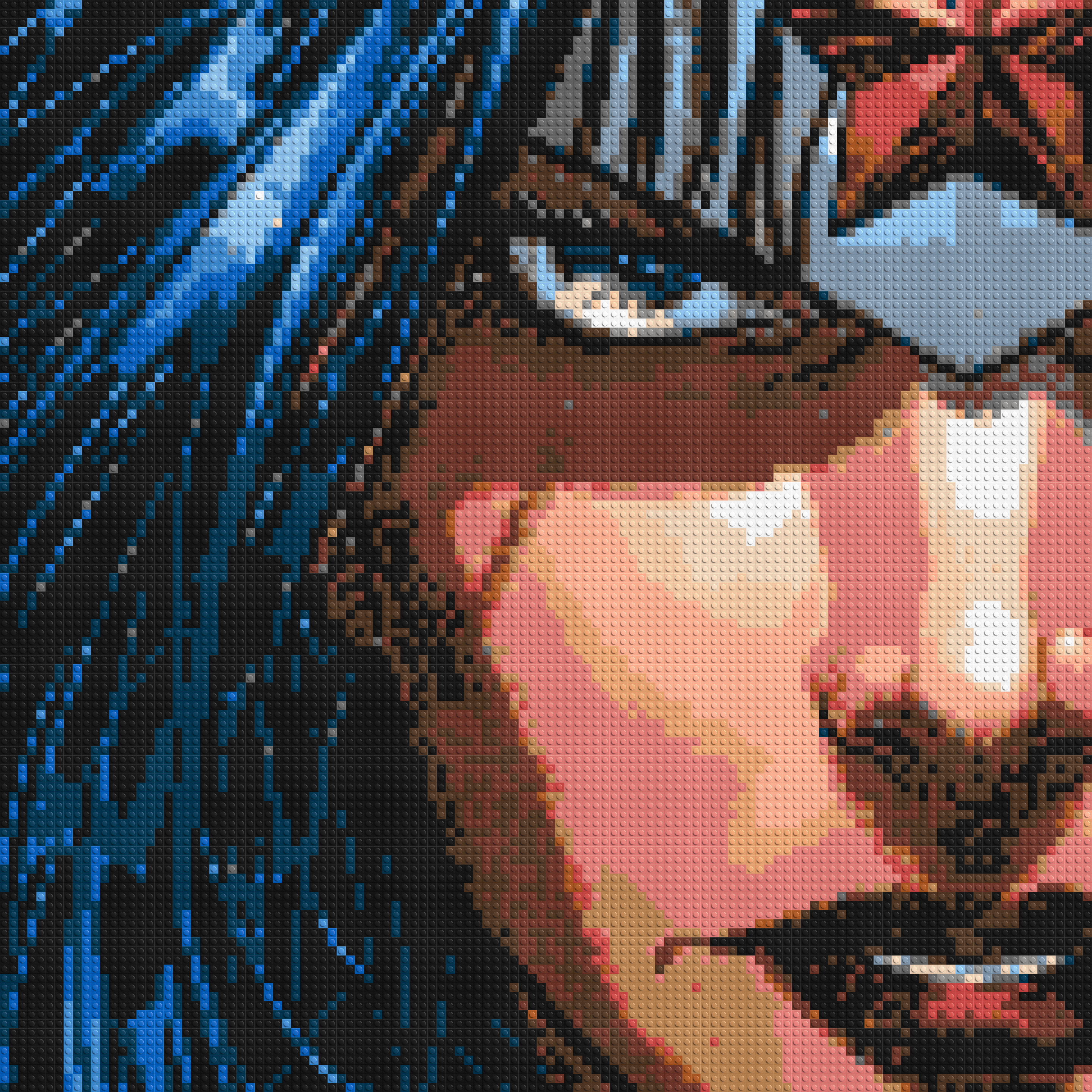 Wonder Woman - Brick Art Mosaic Kit
