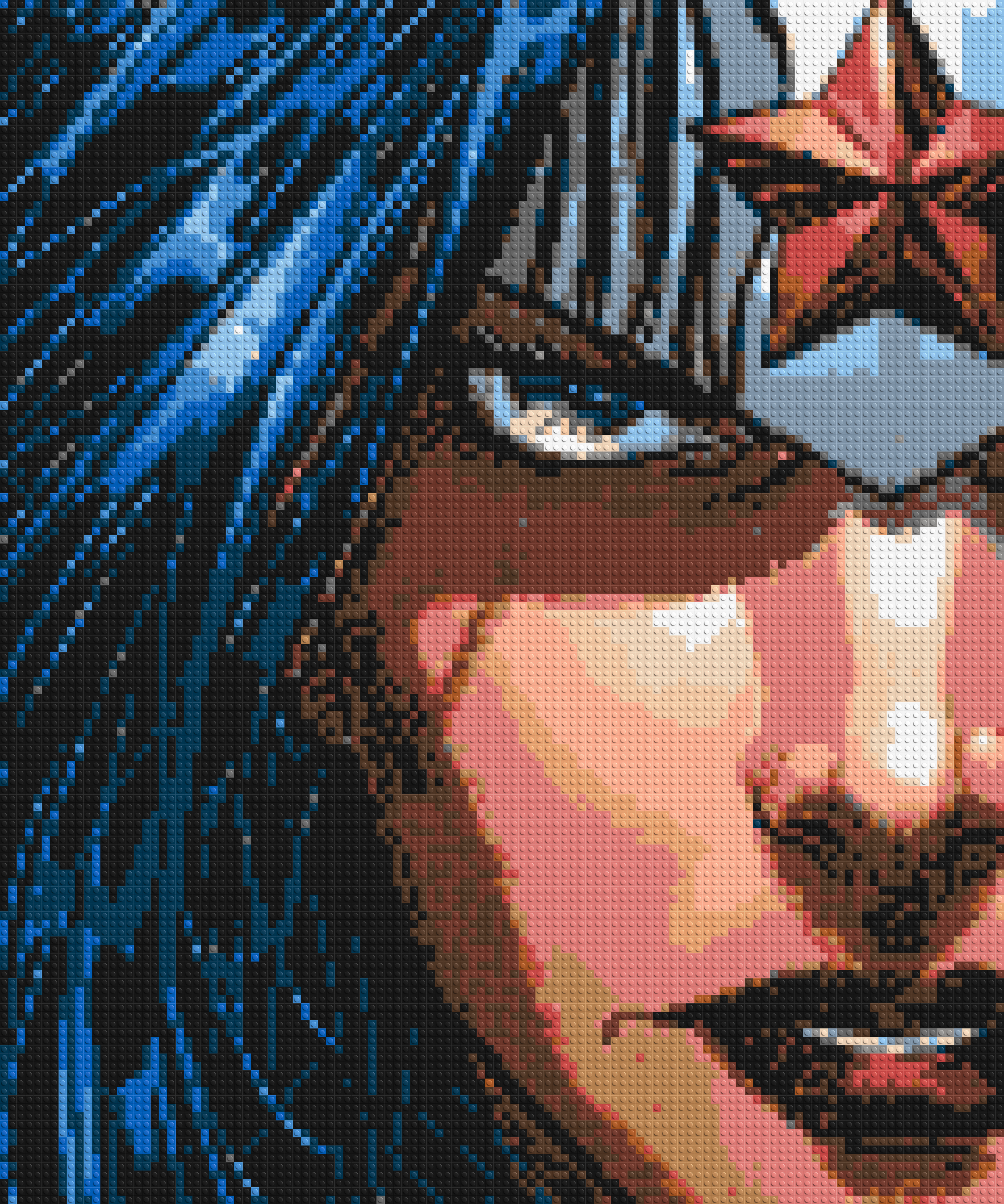 Wonder Woman - Brick Art Mosaic Kit