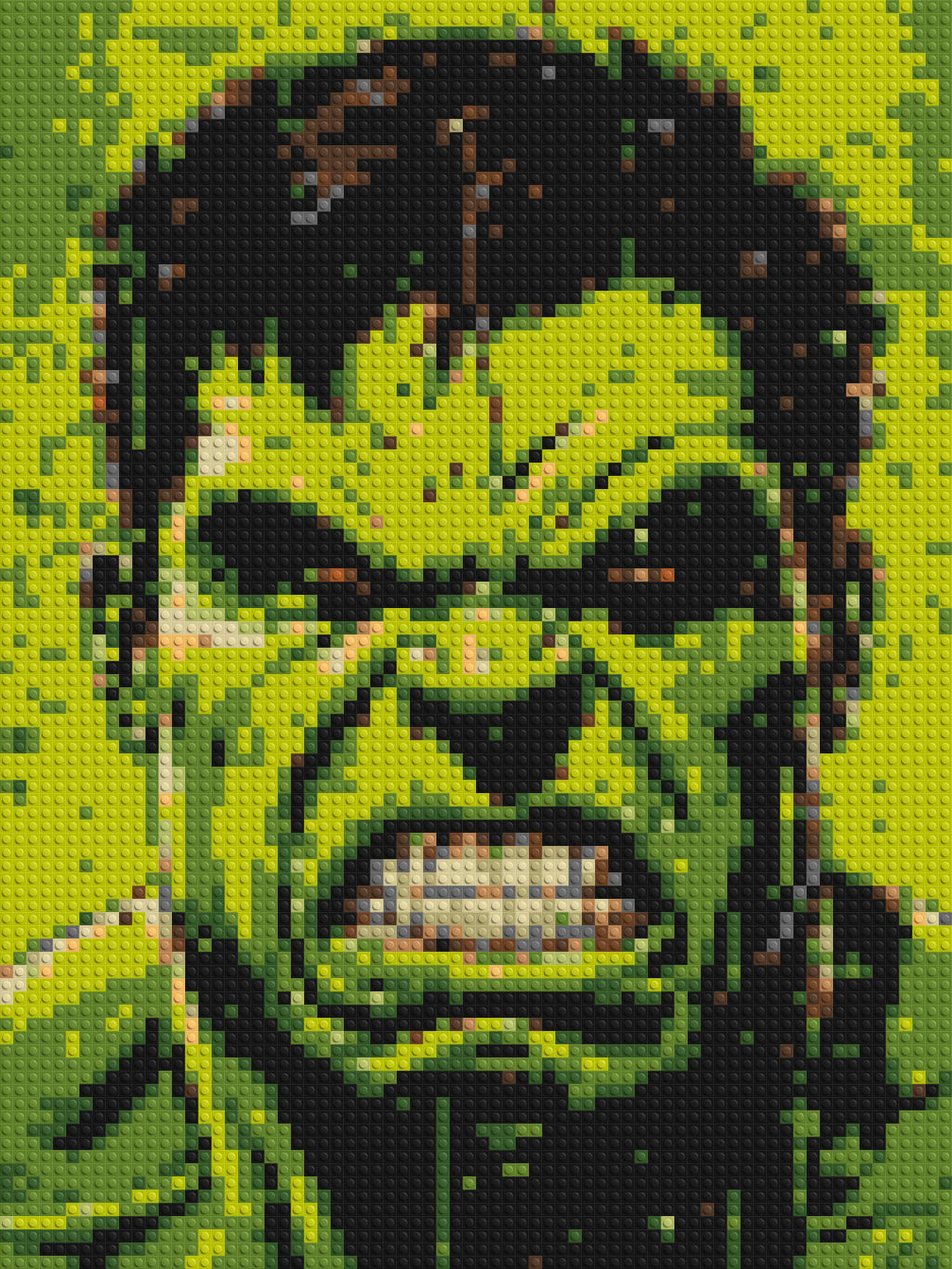 The Hulk - Brick Art Mosaic Kit