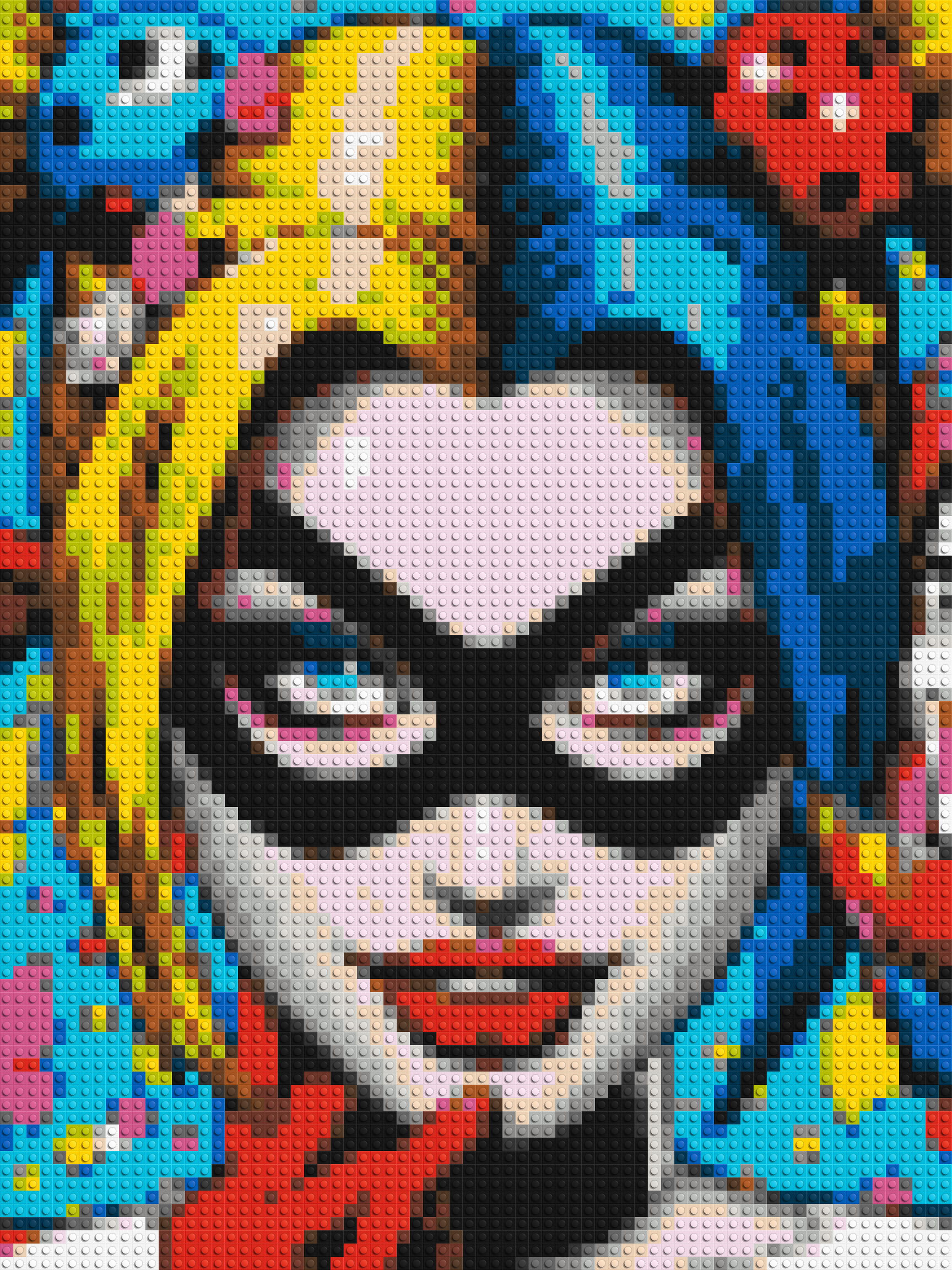 Harley Quinn - Brick Art Mosaic Kit