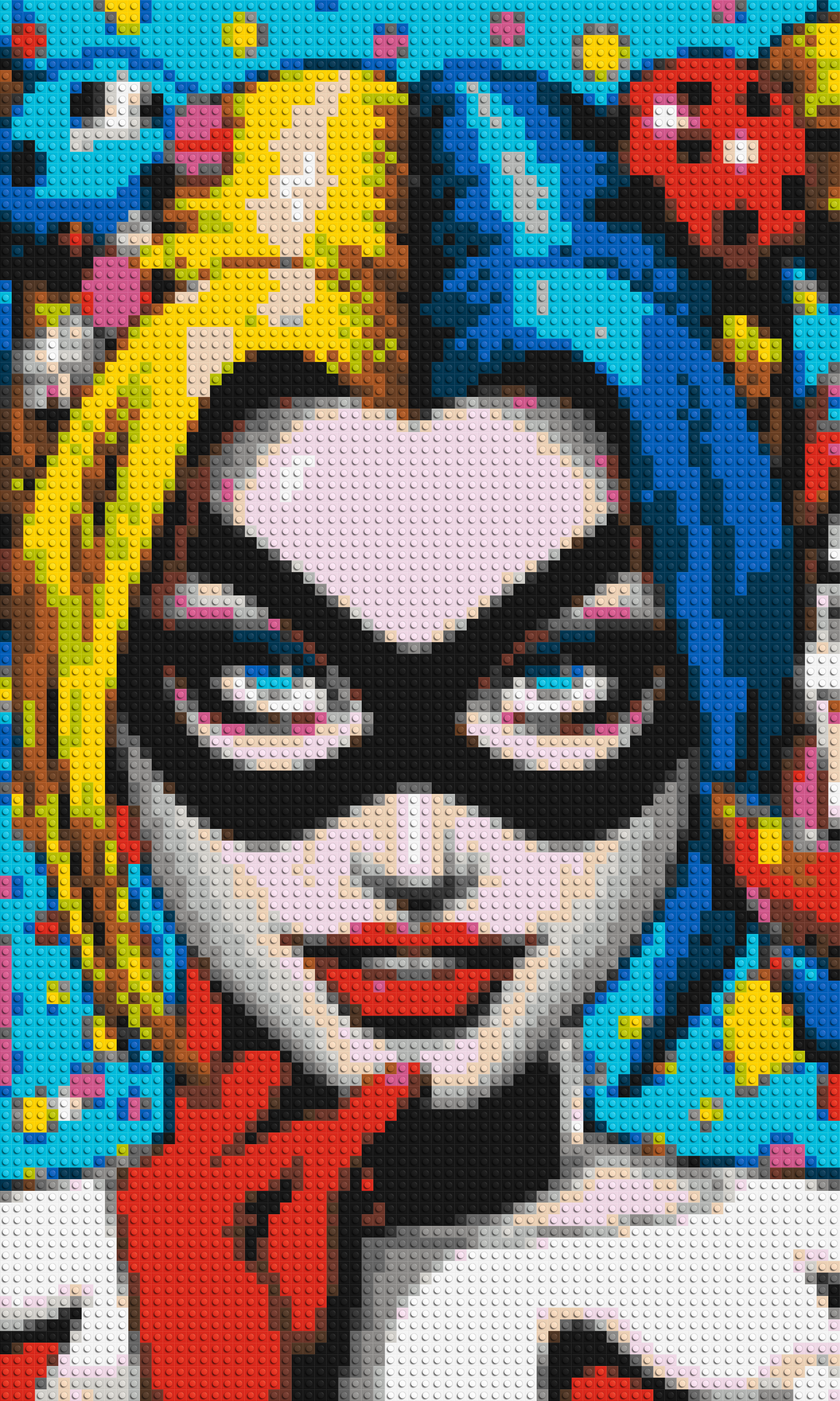 Harley Quinn - Brick Art Mosaic Kit