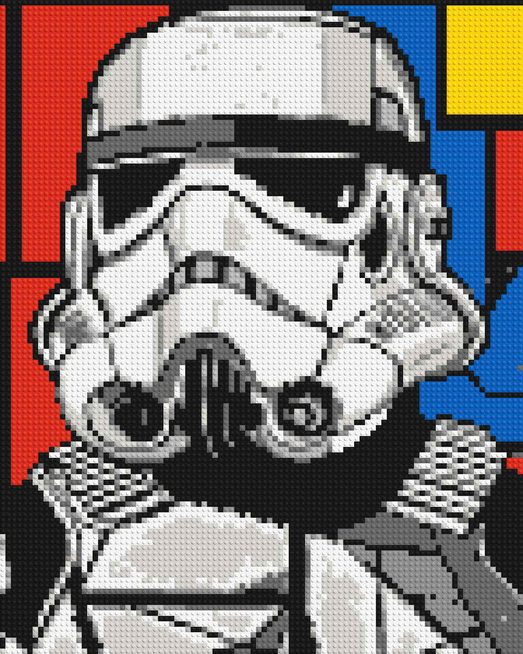 Stormtrooper - Brick Art Mosaic Kit