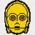 C3PO - Brick Art Mosaic Kit