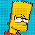 Bart Simpson - Brick Art Mosaic Kit