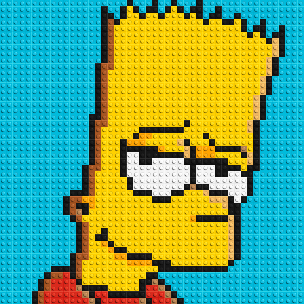 Bart Simpson - Brick Art Mosaic Kit