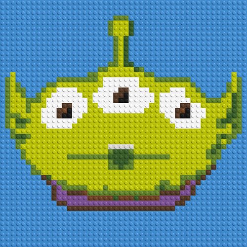Alien (Toy Story) - Brick Art Mosaic Kit