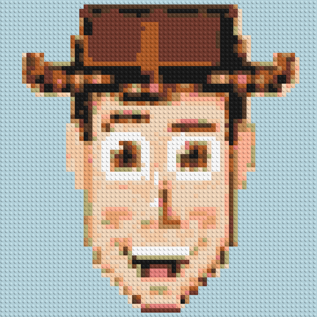 Sheriff Woody - Brick Art Mosaic Kit