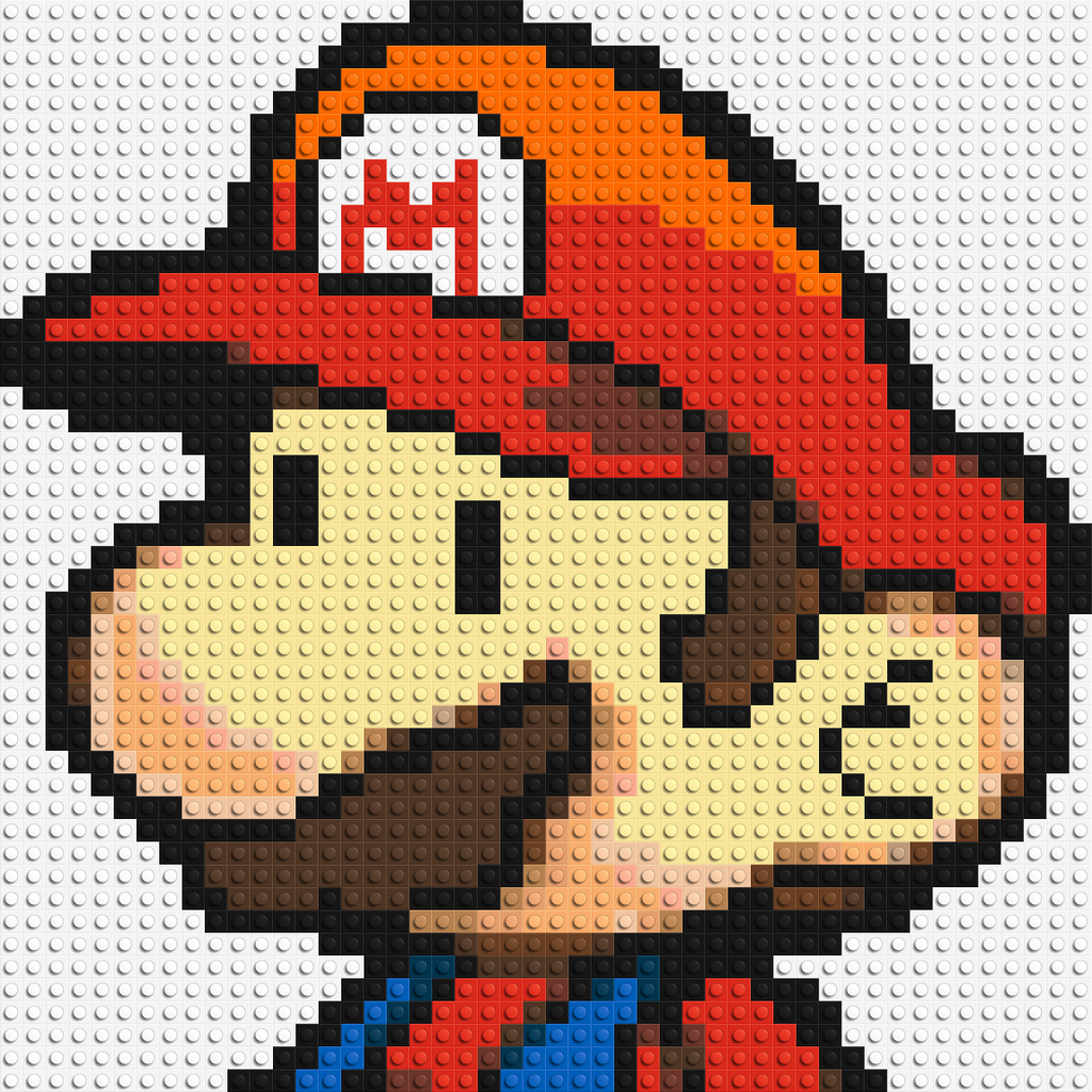 Mario #2 - Brick Art Mosaic Kit