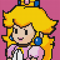 Princess Peach - Brick Art Mosaic Kit