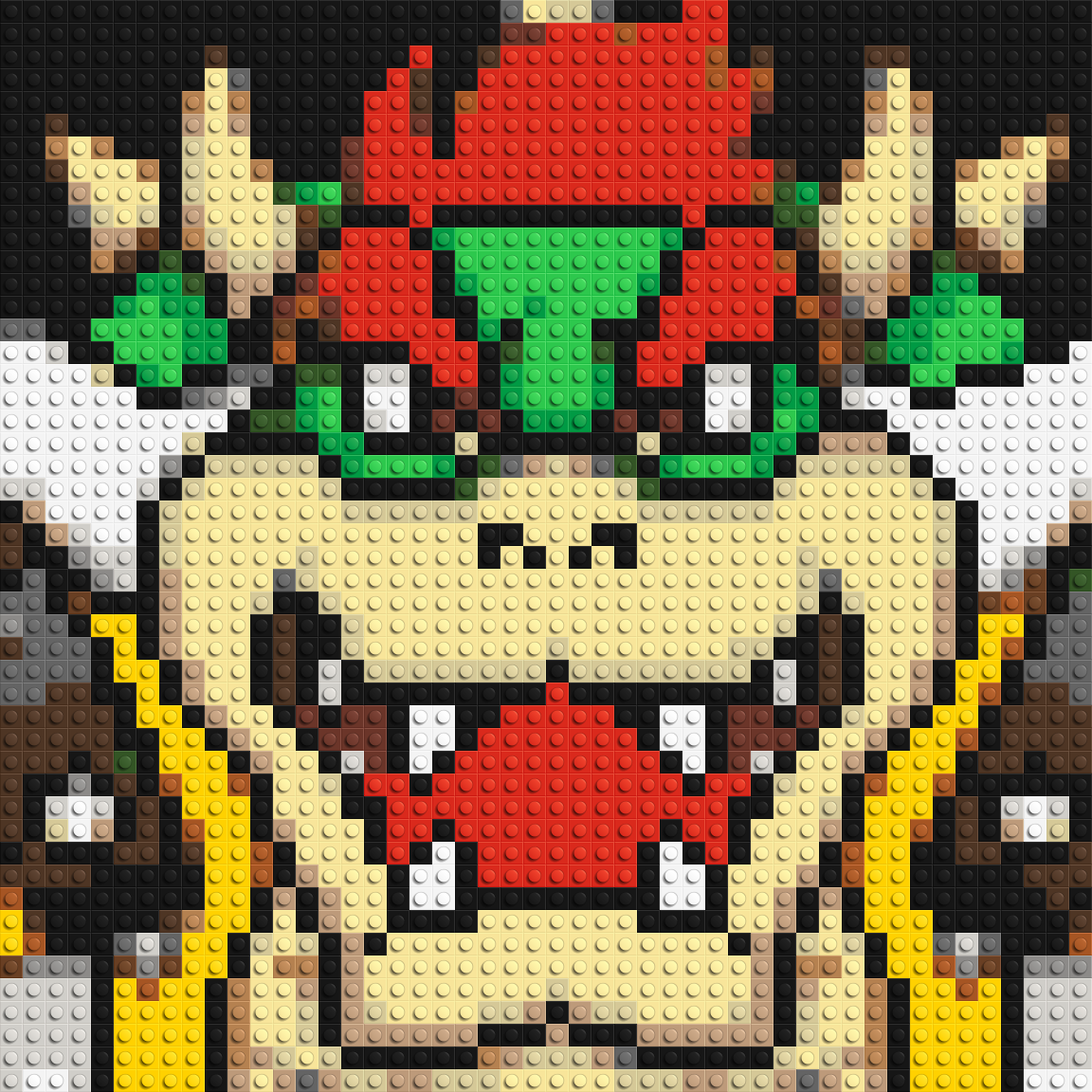 Bowser - Brick Art Mosaic Kit
