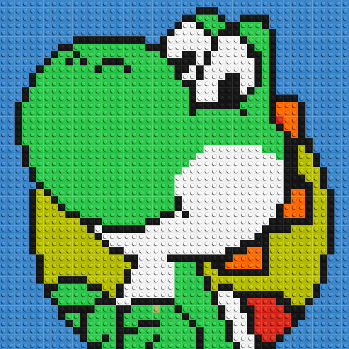 Yoshi - Brick Art Mosaic Kit