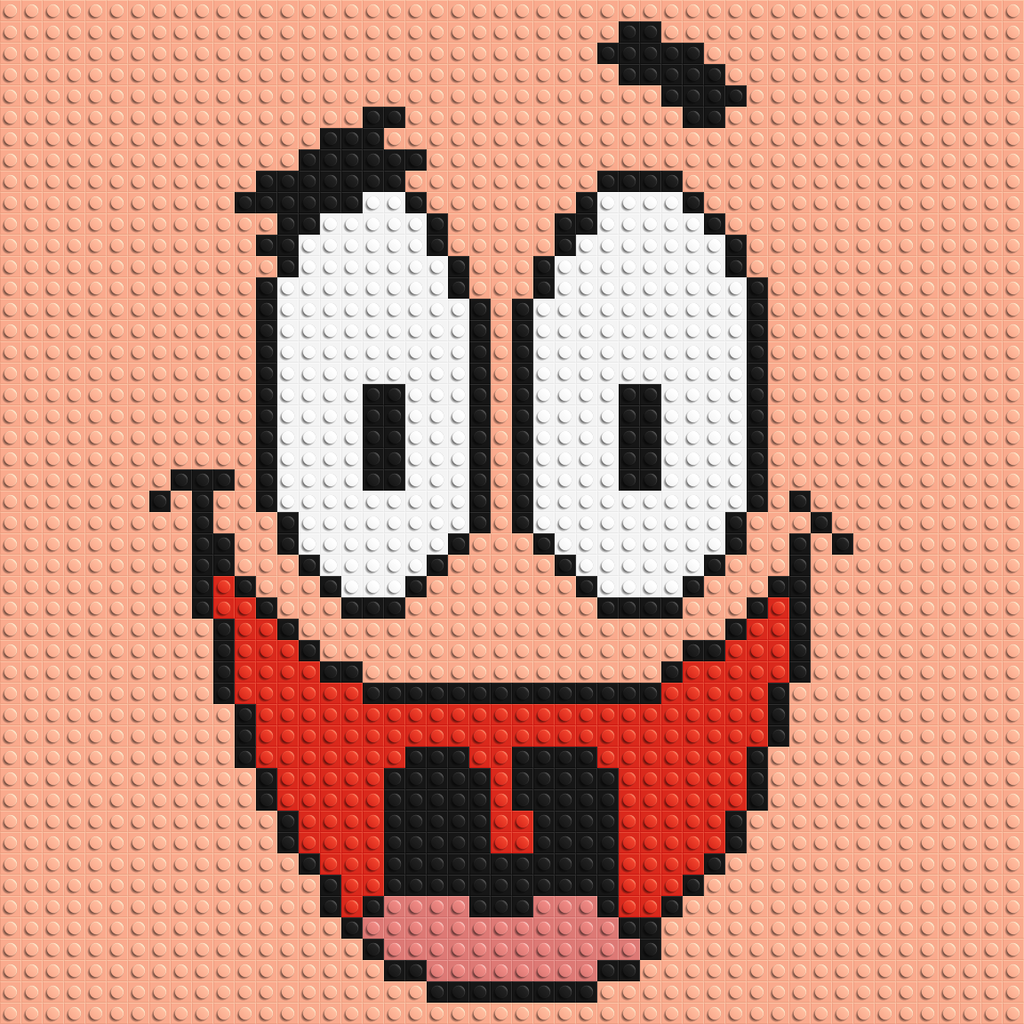 Patrick Star - Brick Art Mosaic Kit