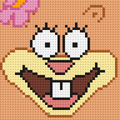 Sandy Cheeks - Brick Art Mosaic Kit