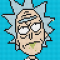 Rick Sanchez - Brick Art Mosaic Kit