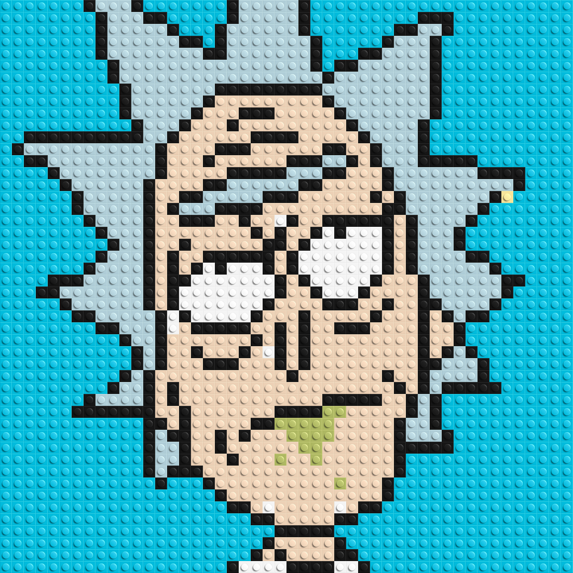 Rick Sanchez - Brick Art Mosaic Kit