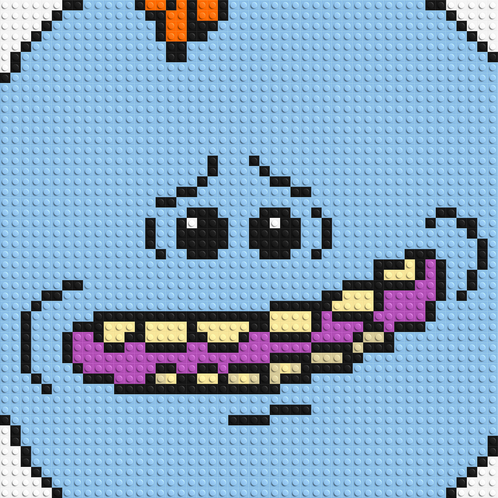 Mr. Meeseeks - Brick Art Mosaic Kit