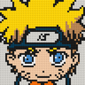 Naruto Uzumaki - Brick Art Mosaic Kit