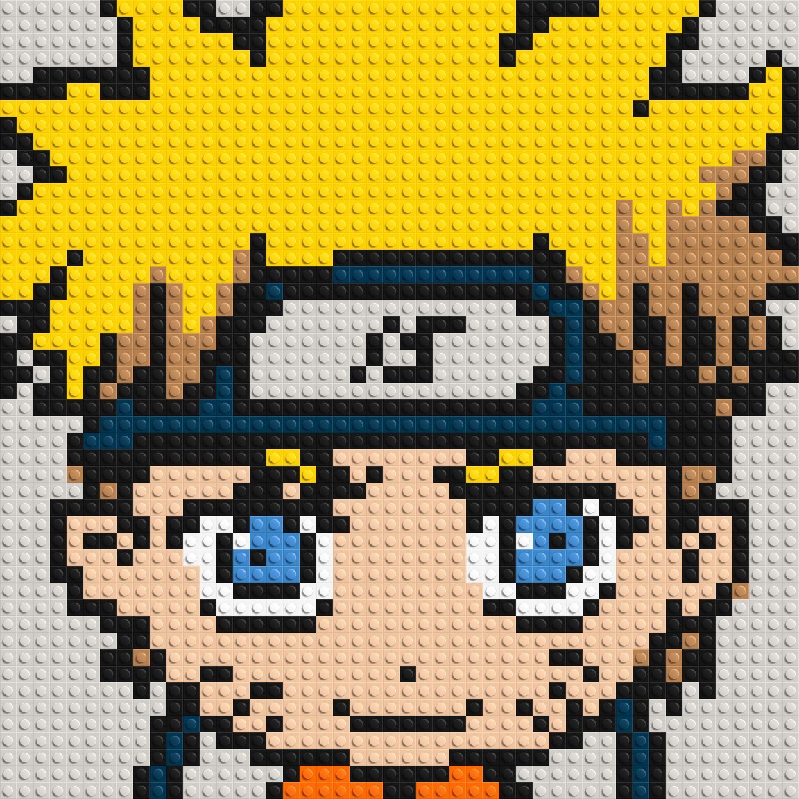 Naruto Uzumaki - Brick Art Mosaic Kit