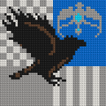Ravenclaw Coat of Arms (Harry Potter) - Brick Art Mosaic Kit
