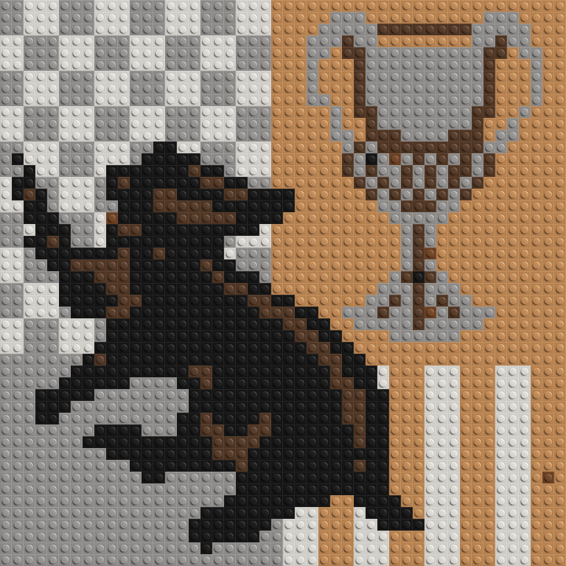 Hufflepuff Coat of Arms (Harry Potter) - Brick Art Mosaic Kit