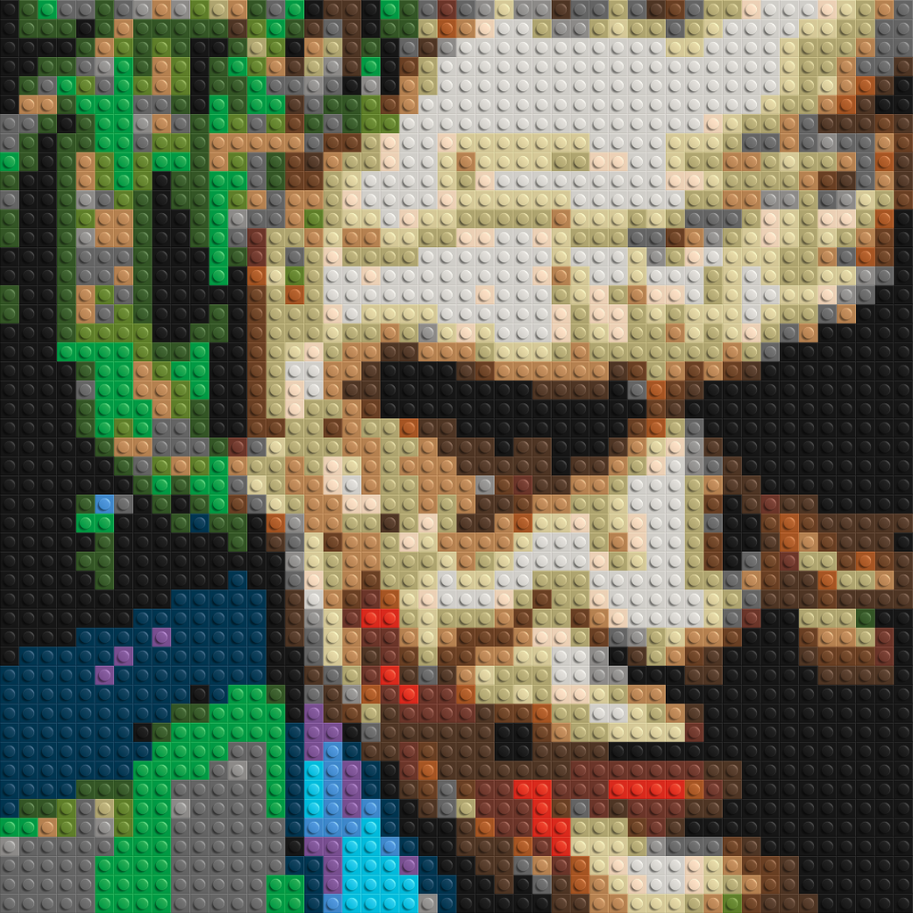 Joker #2 - Brick Art Mosaic Kit