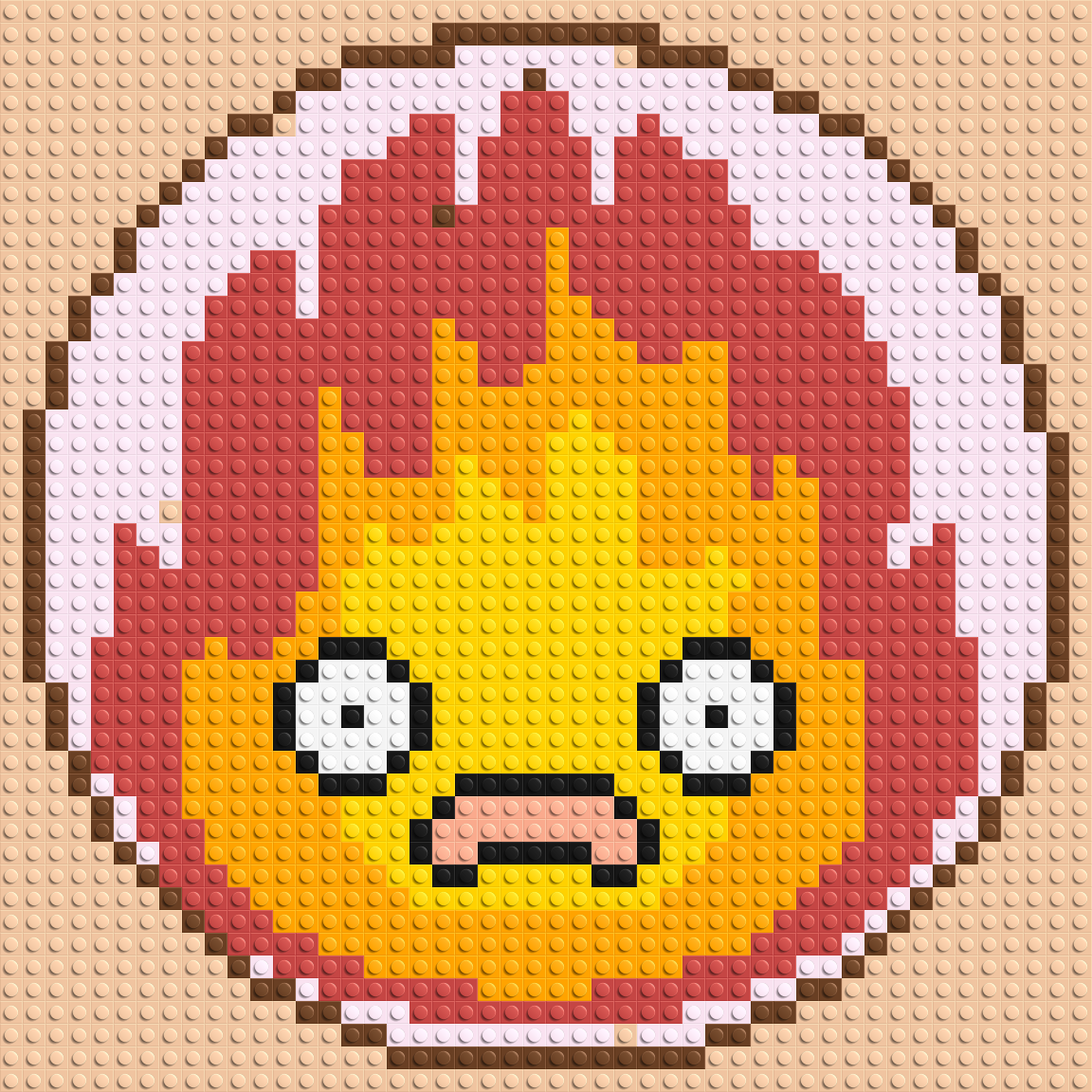 Calcifer - Brick Art Mosaic Kit