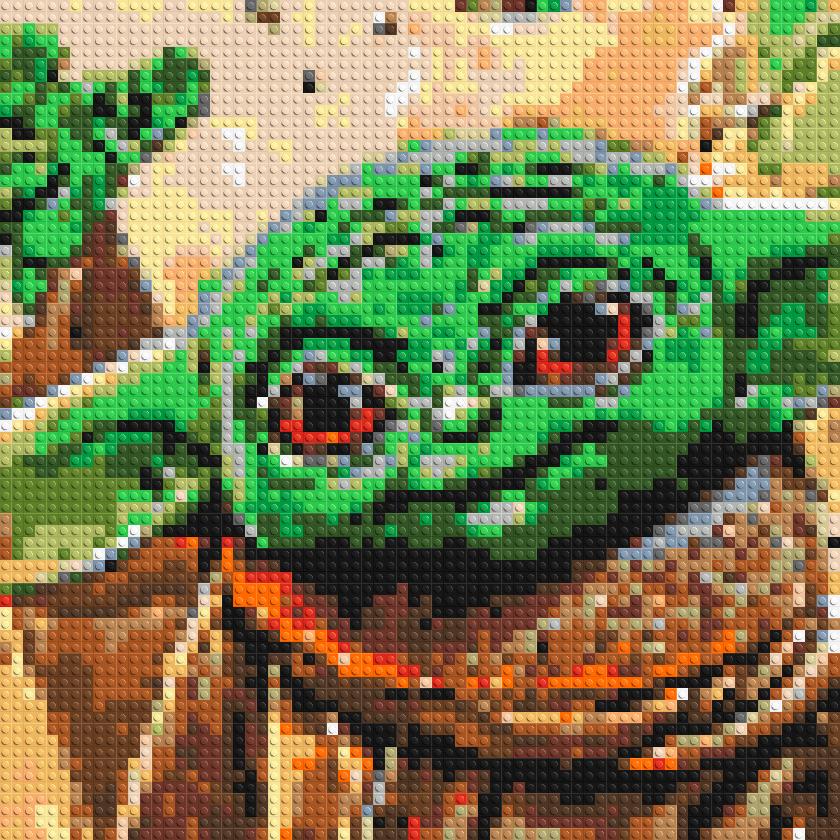 Grogu #2 - Brick Art Mosaic Kit