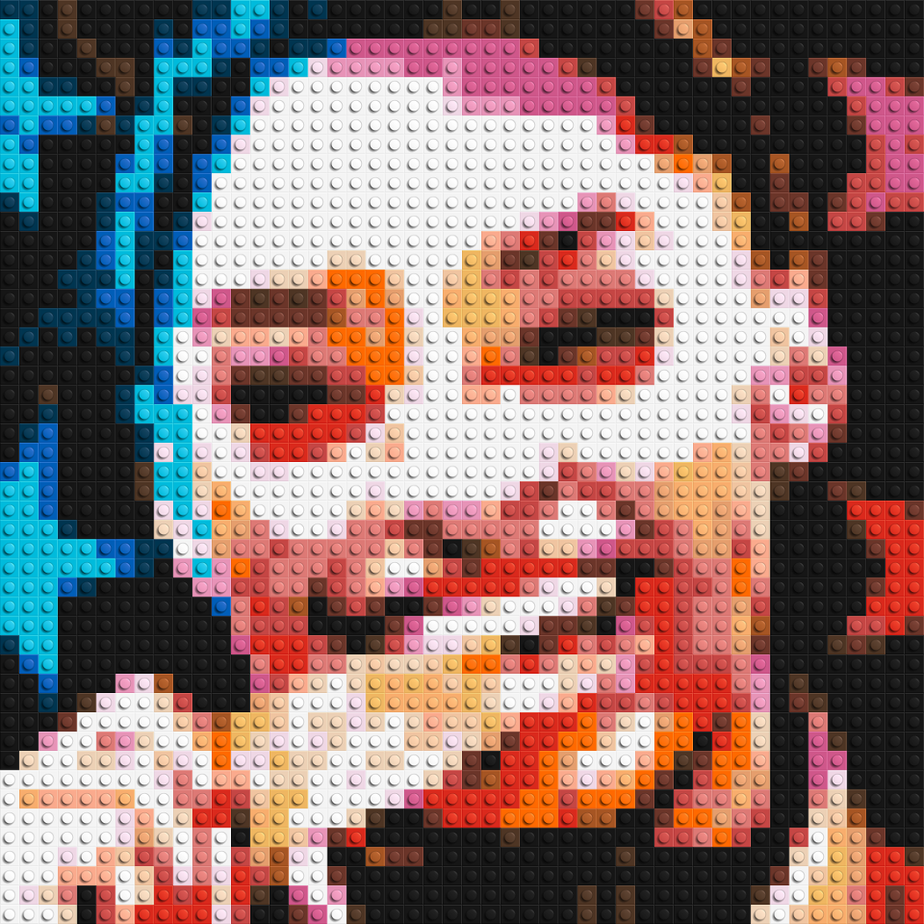 Simone Biles - Brick Art Mosaic Kit