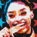 Simone Biles - Brick Art Mosaic Kit