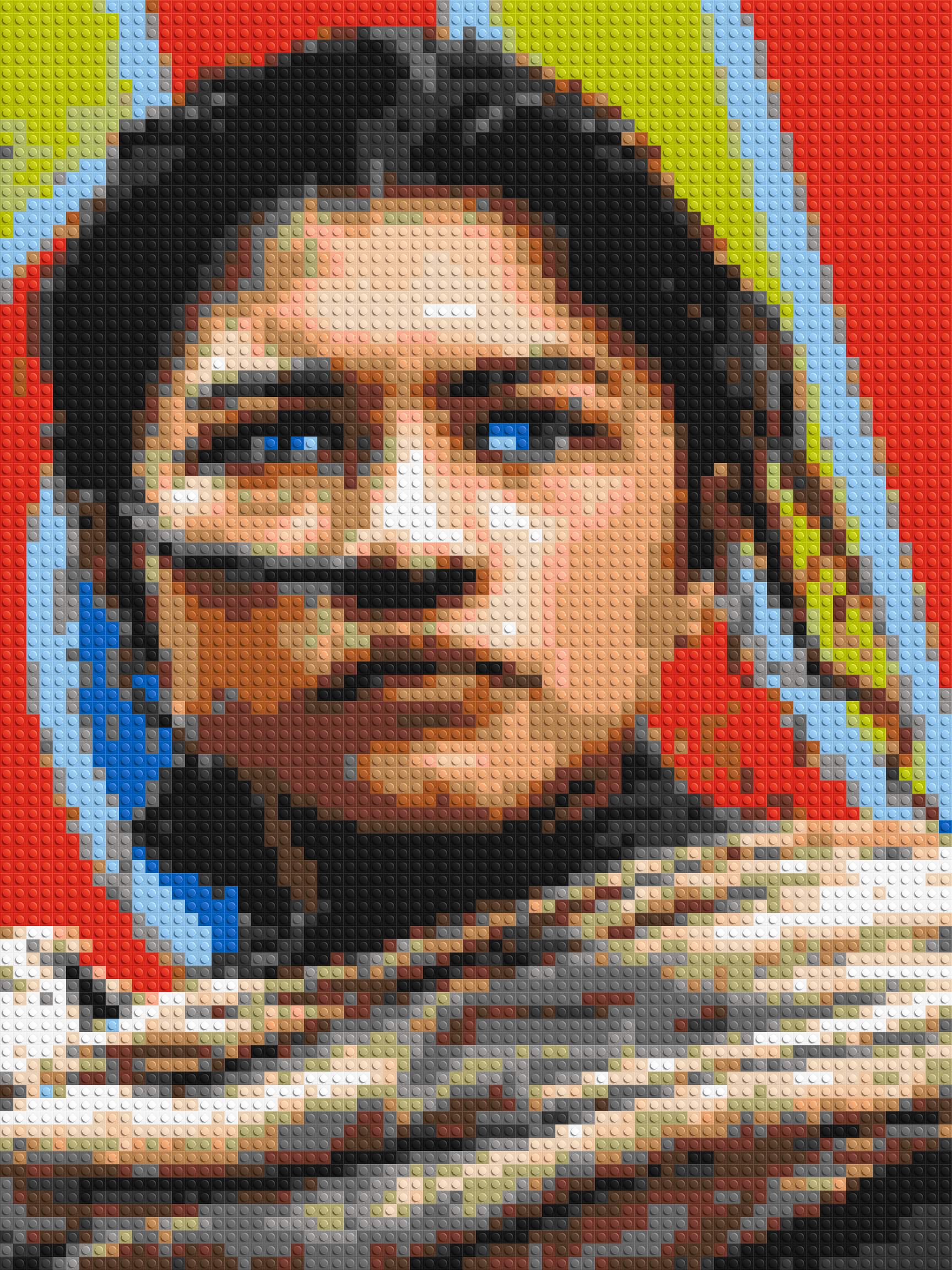 Zendaya as Chani (Dune) - Brick Art Mosaic Kit