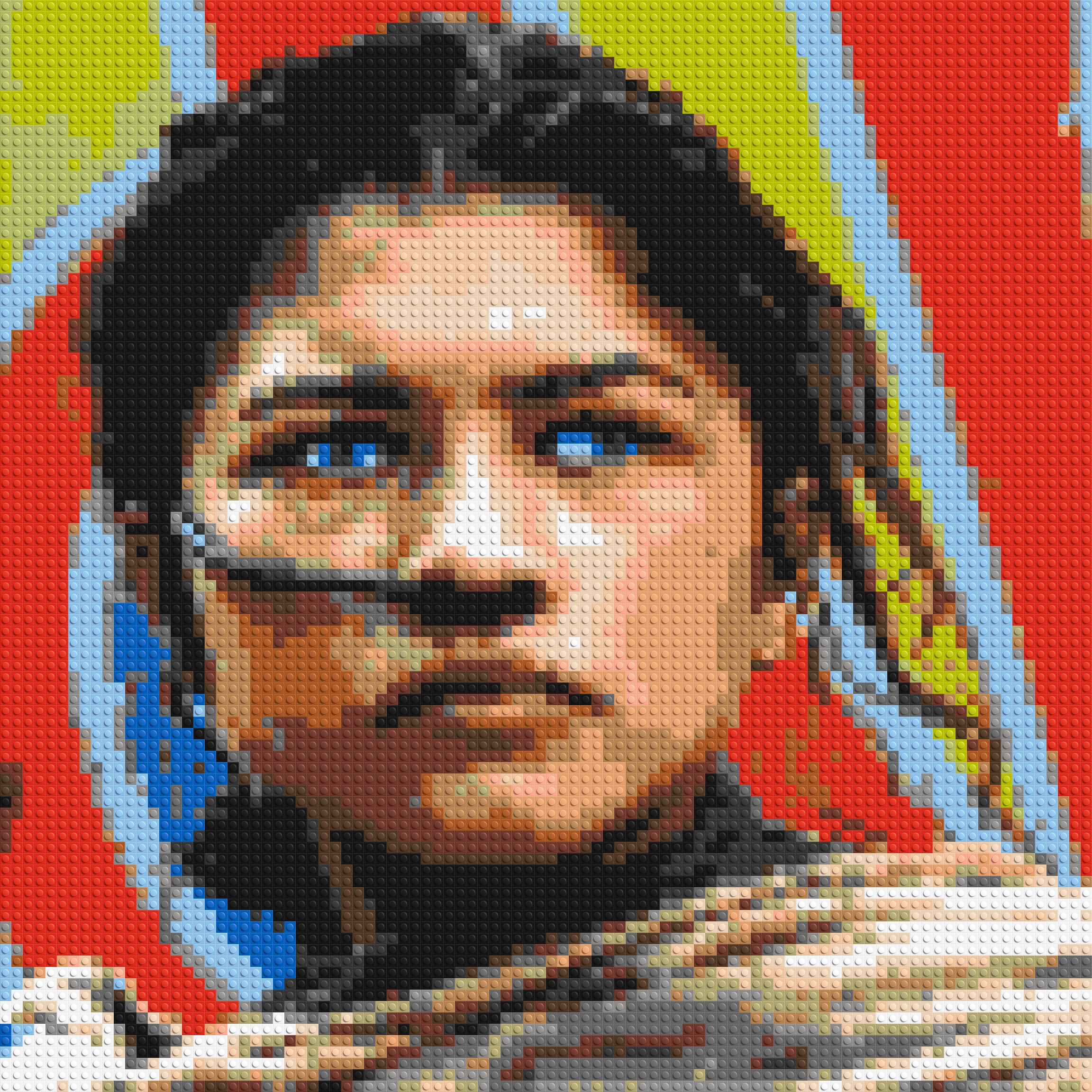 Zendaya as Chani (Dune) - Brick Art Mosaic Kit