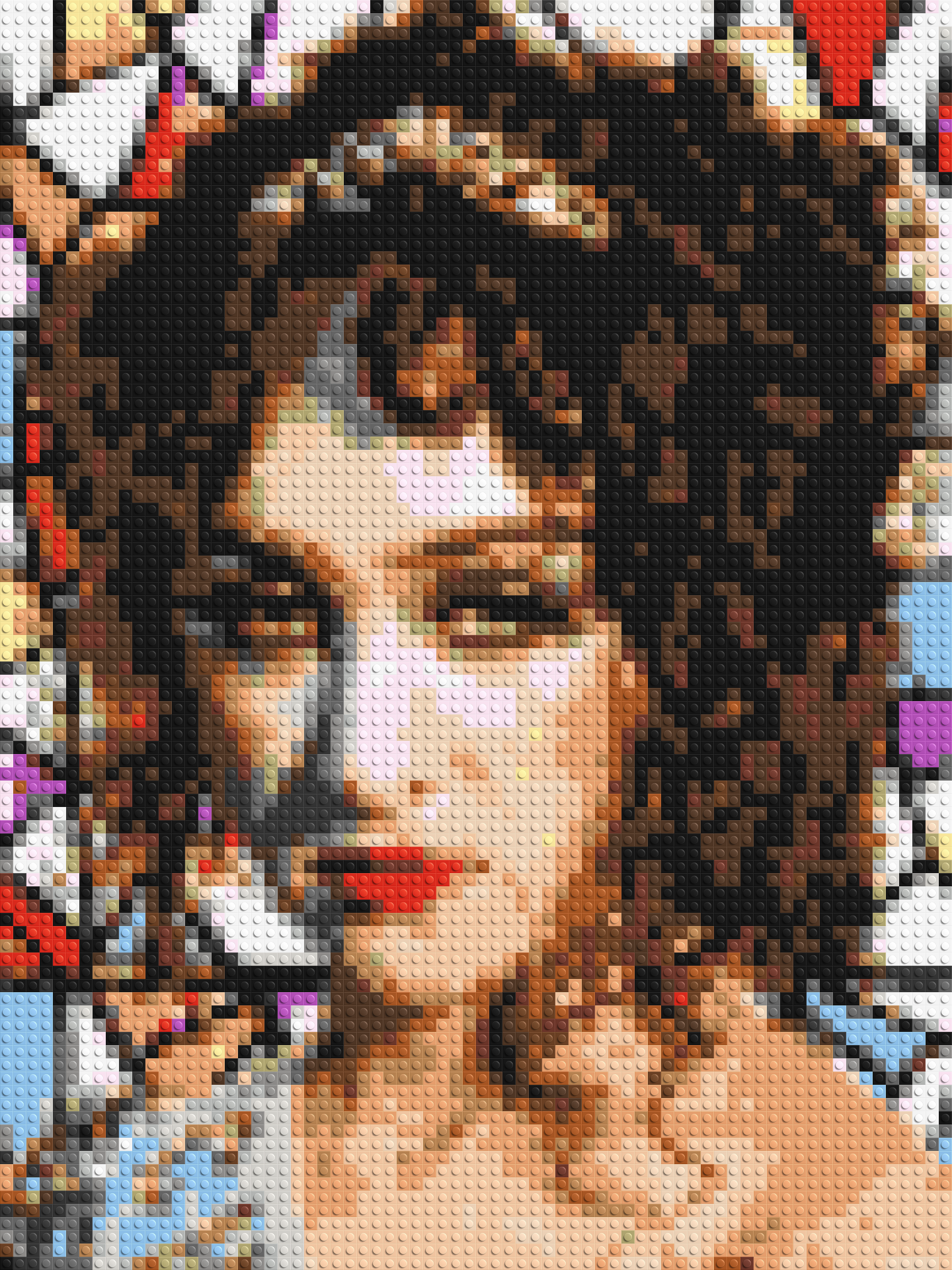 Chapell Roan - Brick Art Mosaic Kit