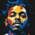 Kendrick Lamar - Brick Art Mosaic Kit
