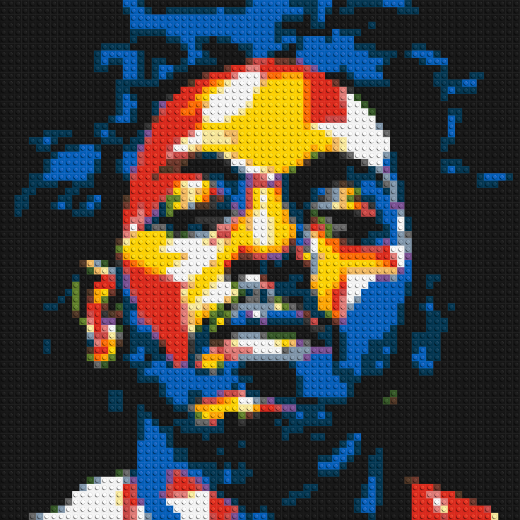 Kendrick Lamar - Brick Art Mosaic Kit