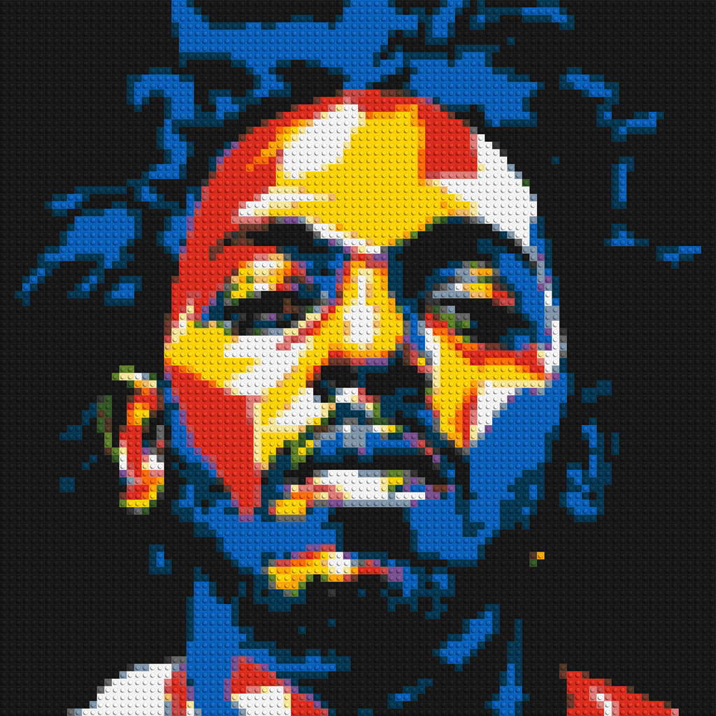 Kendrick Lamar - Brick Art Mosaic Kit