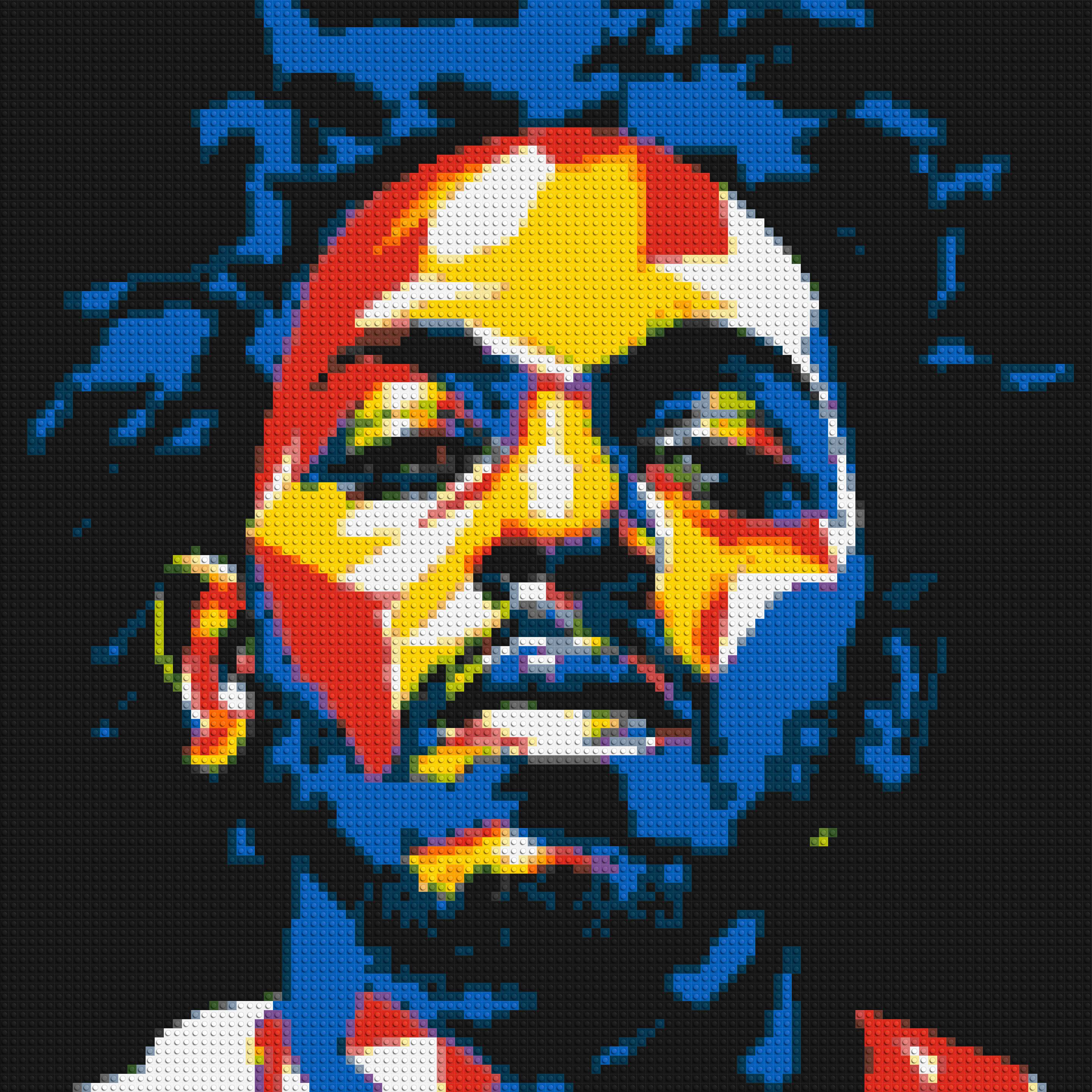 Kendrick Lamar - Brick Art Mosaic Kit