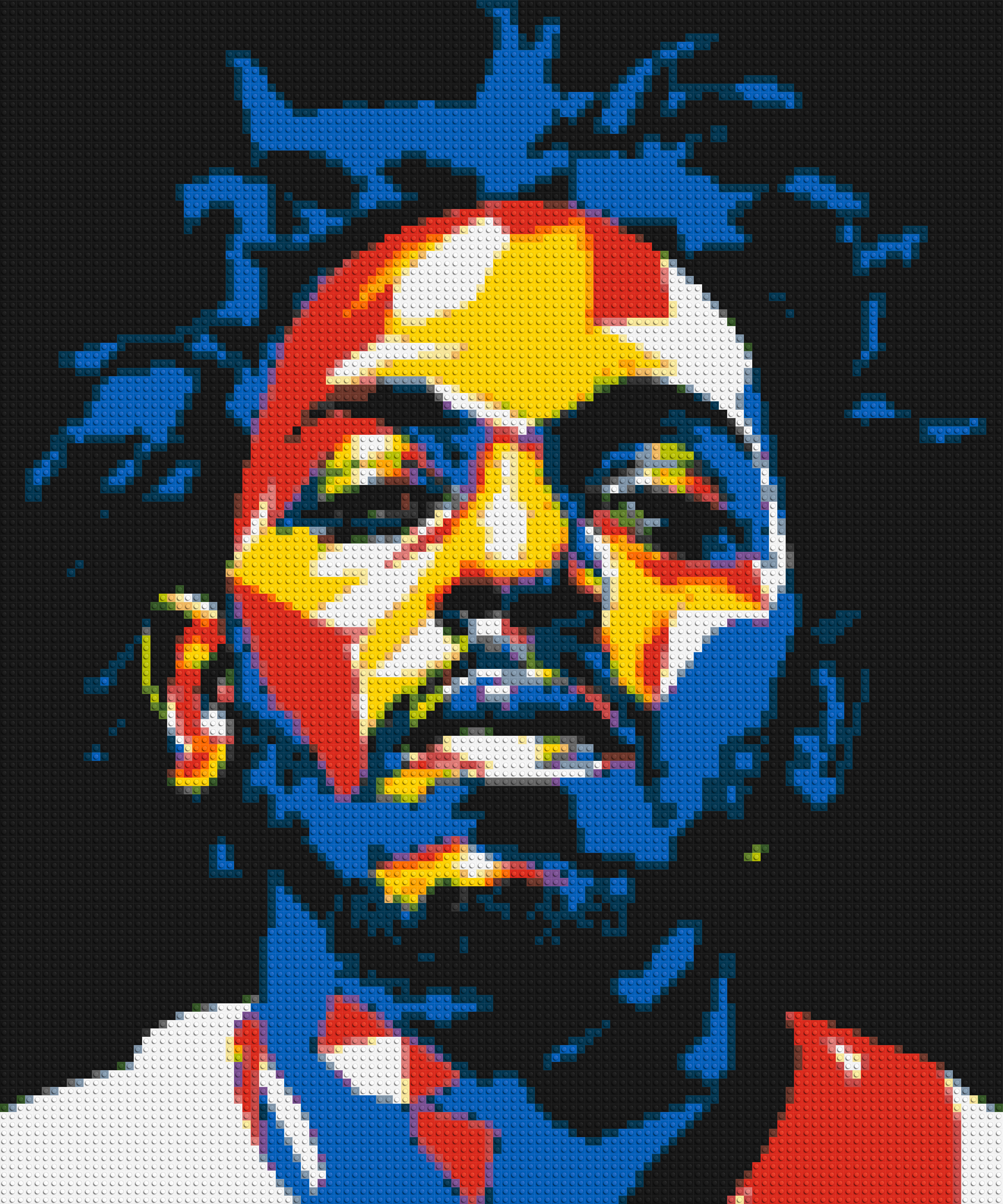 Kendrick Lamar - Brick Art Mosaic Kit